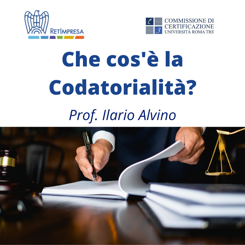 Che cos’è la Codatorialità