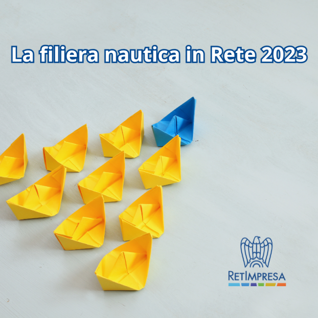 la filiera nautica in Rete 2023